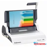   FELLOWES Spirálozógép, műanyag spirálkötéshez, manuális, 300 lap,  "Pulsar+"