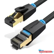 Vention SFTP Patch (Cat.8, fekete), 0,5m, kábel