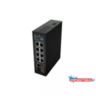   Lanberg ILFE-8P-1GE-1S-120 8xFE 10/100Mb/s LAN POE port 90W 1xGbE uplink LAN port 1xSFP uplink port ipari swtich