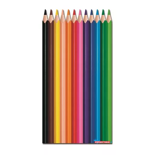 Színes ceruza készlet, háromszögletű, MAPED "Color'Peps Strong", 12 különböző szín
