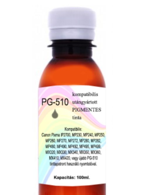 Utángyártott pigmentes PG-510 tinta, 100ml (db)