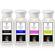   Utángyártott HP21/Utángyártott HP22 tinta, 100ml komplett szett