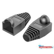 VENTION RJ45 Védőburkolat Black PVC Type 50 Pack