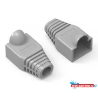 VENTION RJ45 Védőburkolat Milky Gray PVC Type 50 Pack