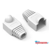 VENTION RJ45 Védőburkolat White PVC Type 50 Pack