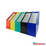 Iratpapucs 9cm, karton, lakkozott Bluering® piros