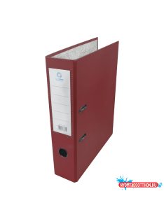   Iratrendező A4, 7,5cm,lapraszerelt, Bluering® Economy bordó