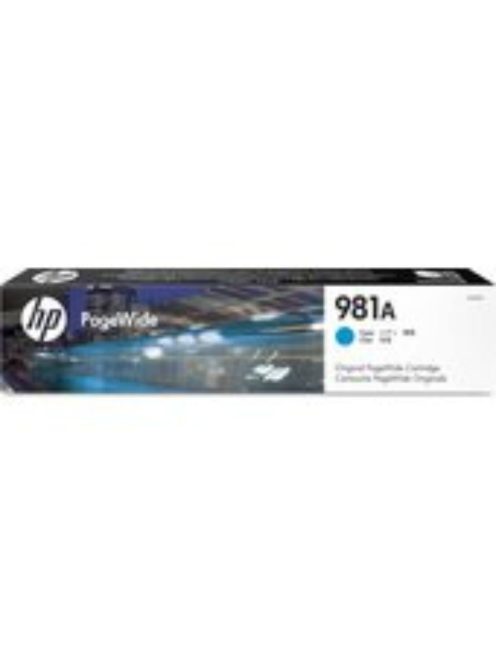 HP J3M68A Patron Cyan 6k No.981A (Eredeti)