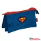 Superman Comic 3 rekeszes tolltartó 21 cm