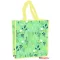 Virág Green shopping bag 34 cm