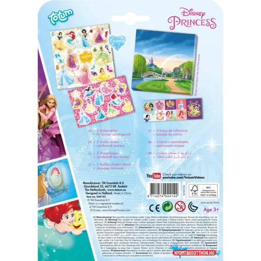 Disney Hercegnők Regal matrica szett