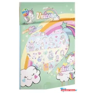 Unikornis Rainbow matrica szett 4 ív