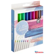 Színes Craft csillámos filctoll szett 8 db-os