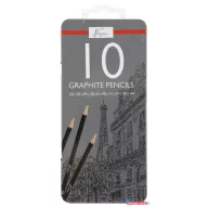 Nassau többféle keménységű grafitceruza szett 10 db-os