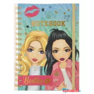 Csajos Besties Duo spirál notesz, füzet A5