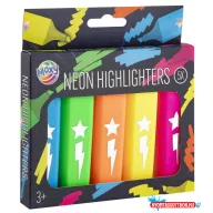 Színes Neon szövegkiemelő szett 5 db-os