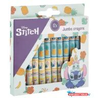 Disney Lilo és Stitch, A csillagkutya Aloha zsírkréta 12 db-os