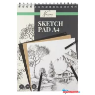Spirál vázlatfüzet Nassau 20 lapos A4