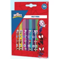Pókember Spidey Friends filctoll szett 12 db-os