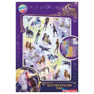 Unikornis Akadémia Magic csillámos matricás album 8 ív