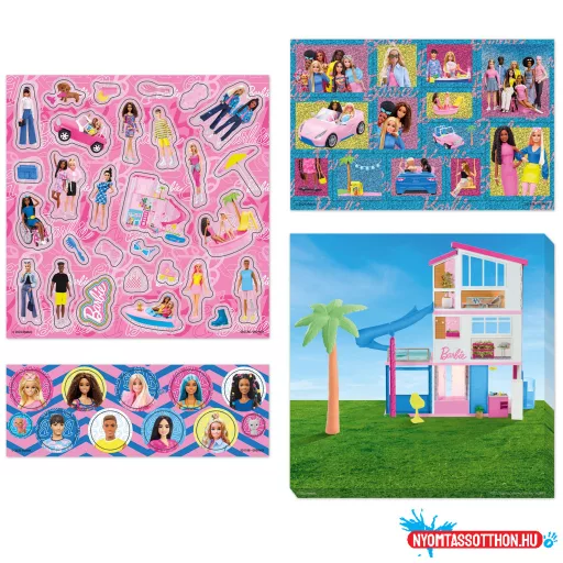 Barbie Malibu matrica szett