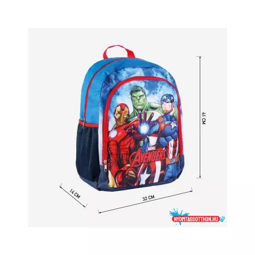 Bosszúállók Triple Force iskolatáska, táska 41 cm