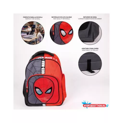 Pókember Web Crawler iskolatáska, táska 42 cm