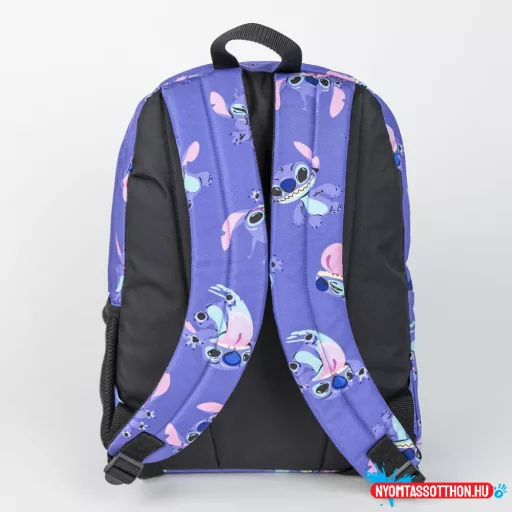 Disney Lilo és Stitch, A csillagkutya Purple iskolatáska, táska 42 cm