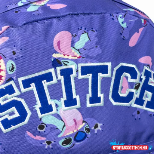 Disney Lilo és Stitch, A csillagkutya Purple iskolatáska, táska 42 cm