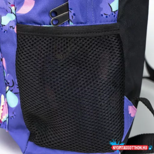 Disney Lilo és Stitch, A csillagkutya Purple iskolatáska, táska 42 cm