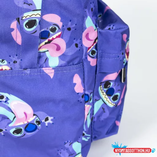 Disney Lilo és Stitch, A csillagkutya Purple iskolatáska, táska 42 cm