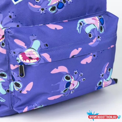 Disney Lilo és Stitch, A csillagkutya Purple iskolatáska, táska 42 cm