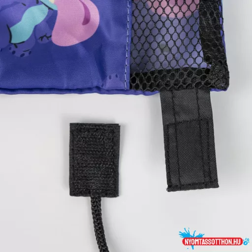 Disney Lilo és Stitch, A csillagkutya Purple sporttáska tornazsák 39 cm