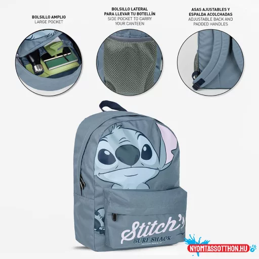 Disney Lilo és Stitch, A csillagkutya Surf Shack iskolatáska, táska 42 cm