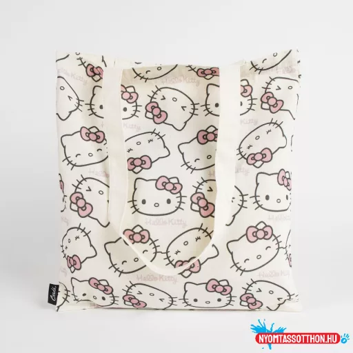 Hello Kitty Charm shopping bag, bevásárlótáska 40 cm