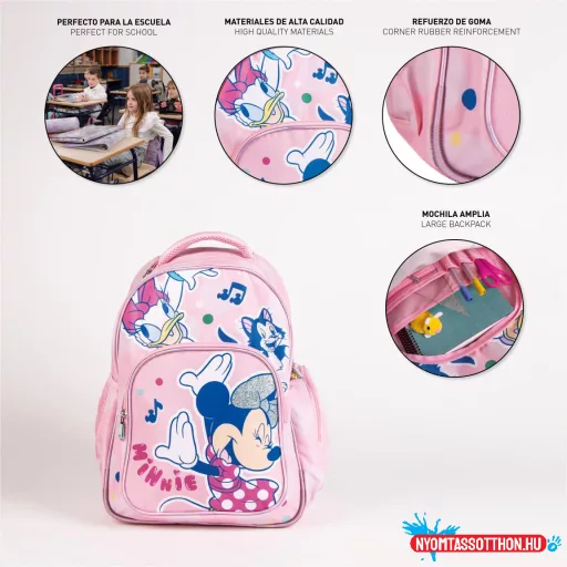 Disney Minnie Friends iskolatáska, táska 42 cm