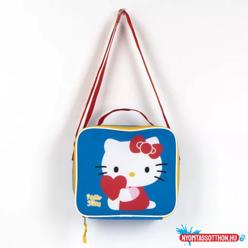 Hello Kitty Blue thermo uzsonnás táska 24 cm