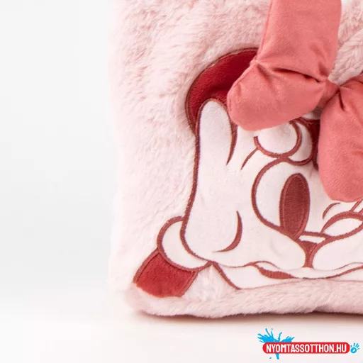 Disney Minnie Pretty plüss shopping bag, bevásárlótáska 30 cm