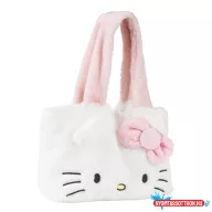 Hello Kitty White plüss shopping bag, bevásárlótáska 30 cm