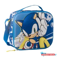 Sonic a sündisznó Power Run 3D thermo uzsonnás táska 26 cm
