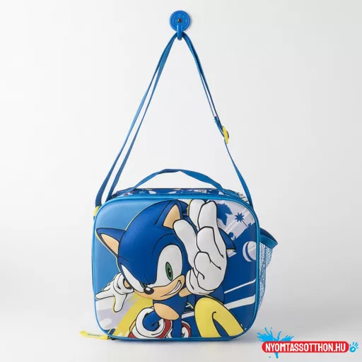 Sonic a sündisznó Power Run 3D thermo uzsonnás táska 26 cm