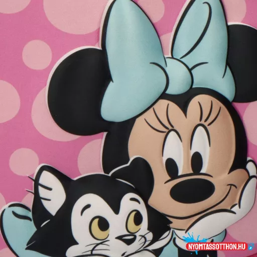 Disney Minnie Figaro 3D thermo uzsonnás táska 24 cm
