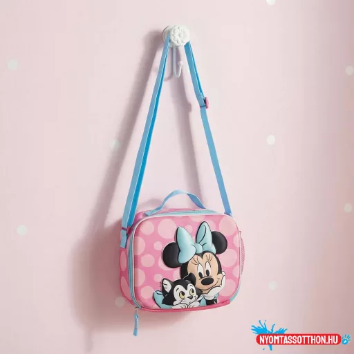 Disney Minnie Figaro 3D thermo uzsonnás táska 24 cm