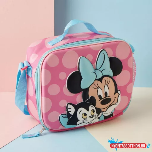 Disney Minnie Figaro 3D thermo uzsonnás táska 24 cm