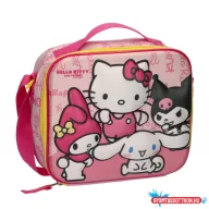 Hello Kitty Kawaii Cuties 3D thermo uzsonnás táska 24 cm