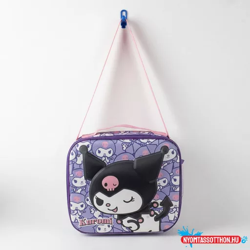 Hello Kitty Little Rebel 3D thermo uzsonnás táska 24 cm