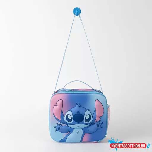 Disney Lilo és Stitch, A csillagkutya Galaxy 3D thermo uzsonnás táska 26 cm