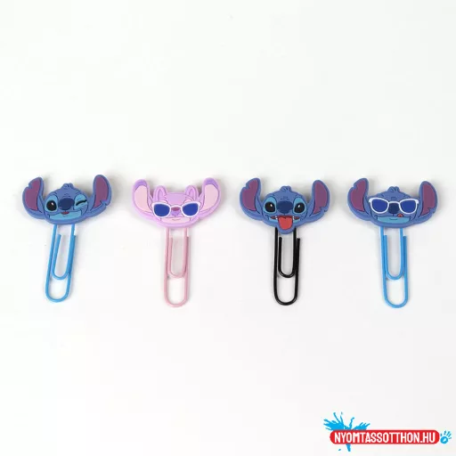 Disney Lilo és Stitch, A csillagkutya Glasses gemkapocs 4 db-os szett