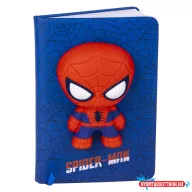 Pókember Mini Hero 3D notesz, vonalas jegyzetfüzet