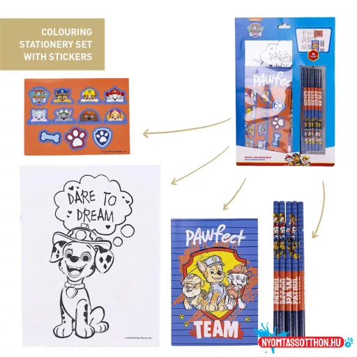 Mancs Őrjárat Team írószer szett